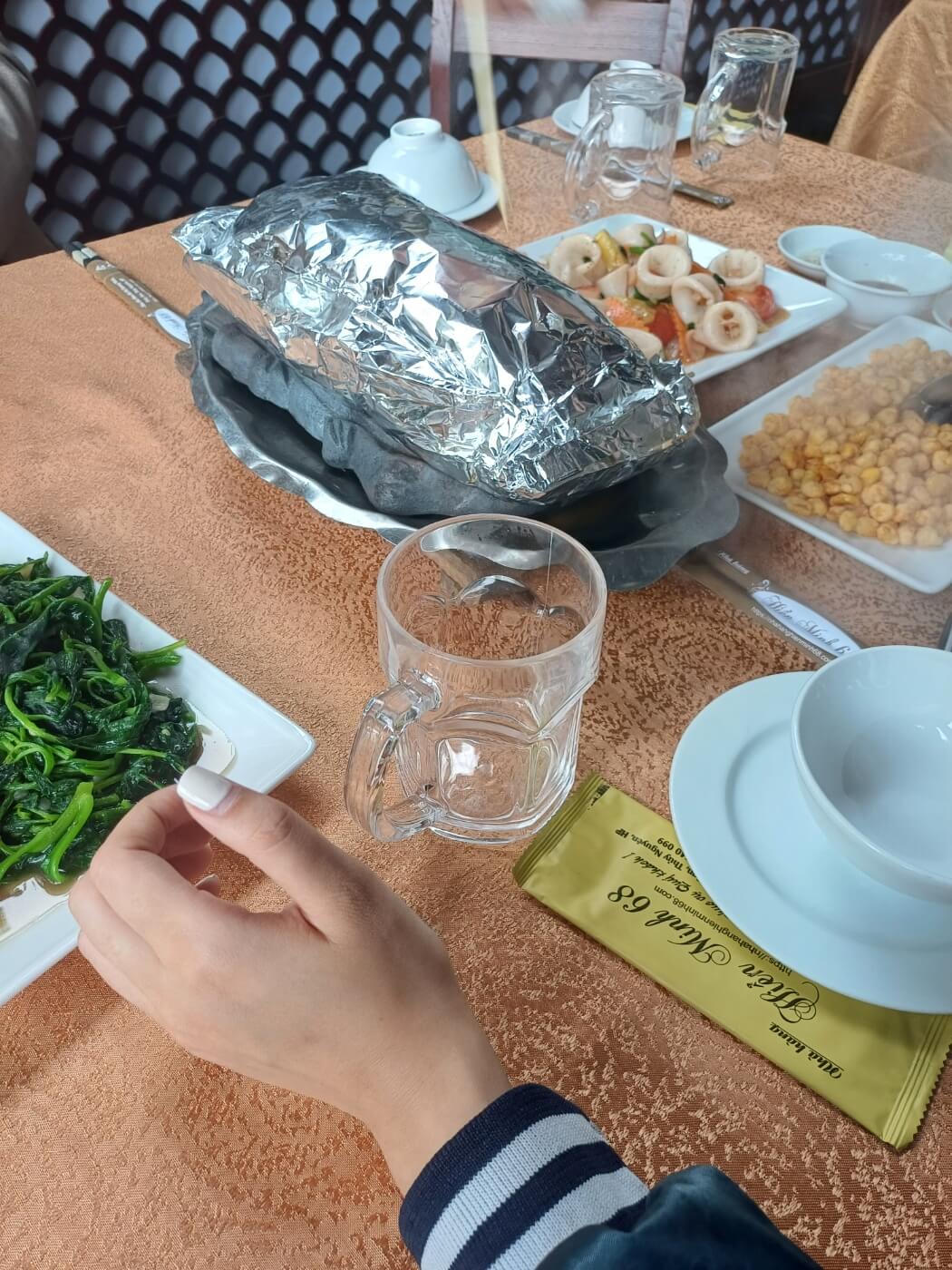 점심식사로 먹은 음식
