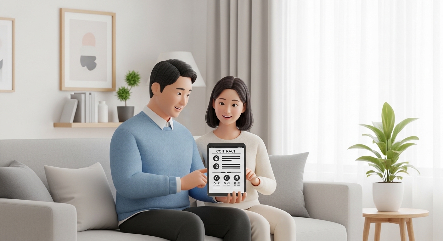 확정일자자동&amp;#44; 부동산수수료