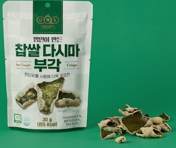 찹쌀다시마부각-오희숙전통부각