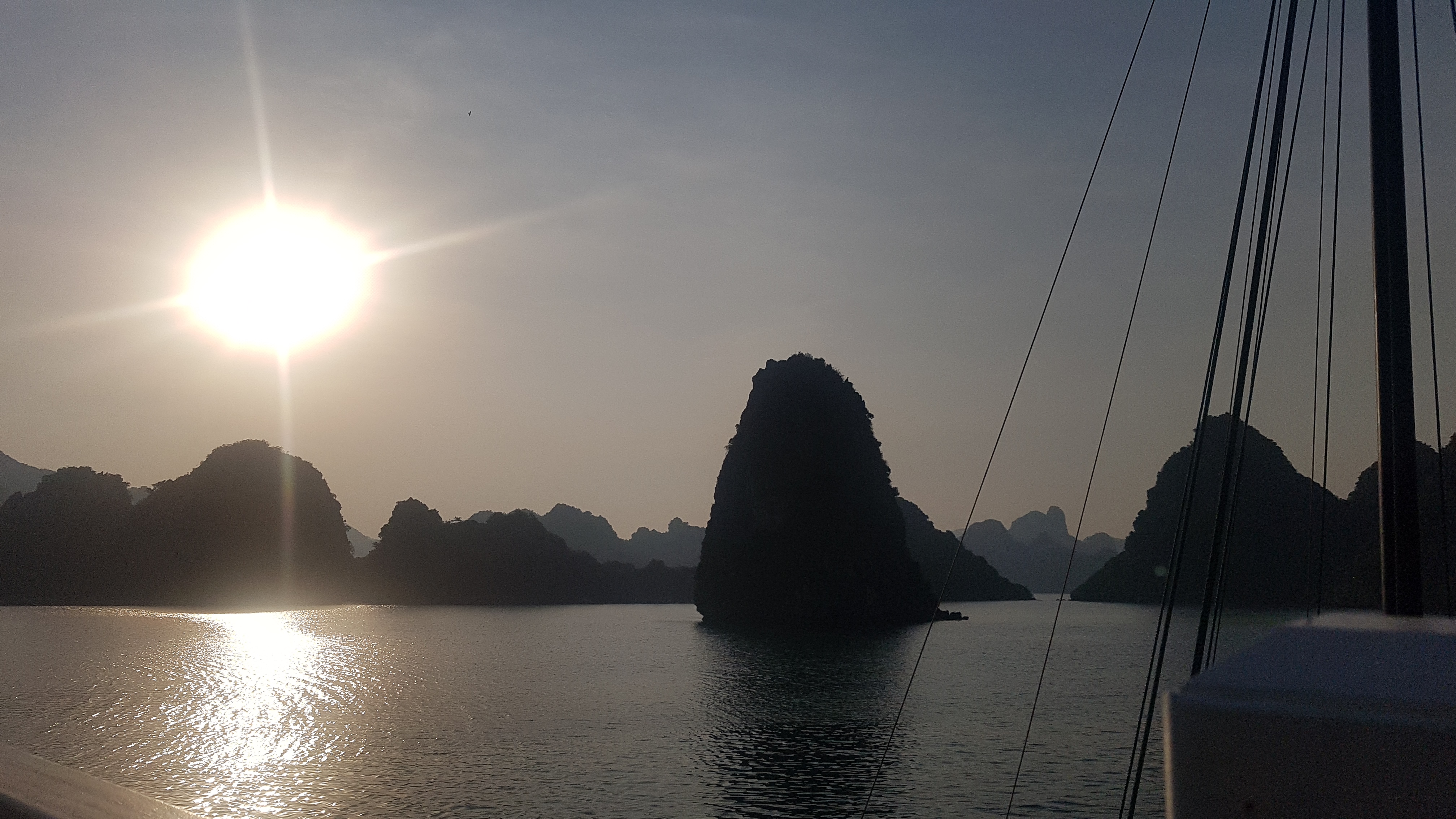 하롱베이 석양2