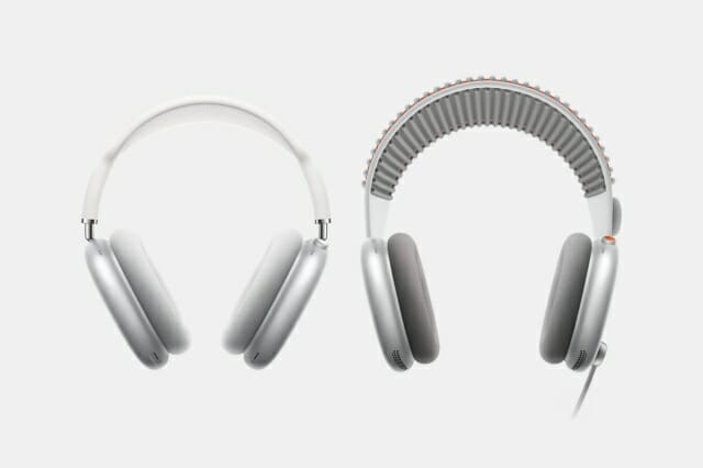 2세대 에어팟 맥스 랜더링과 기존 제품 비교