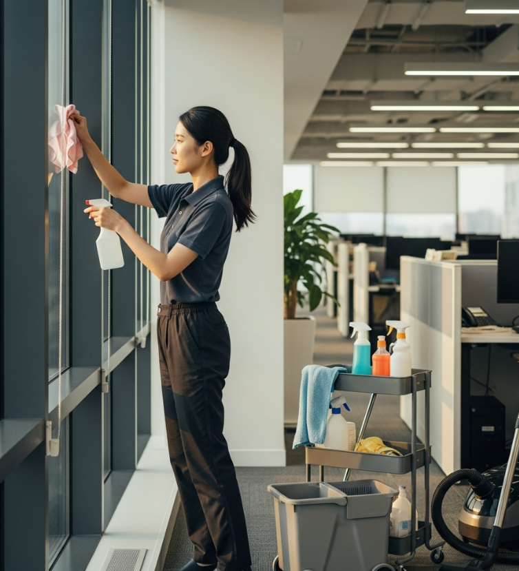 야간 청소 알바