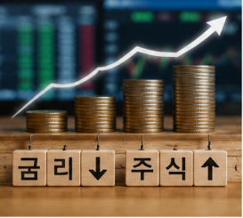 금리하락&amp;#44;주식상승