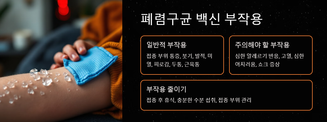폐렴구군 예방접종 주기와 가격 부작용까지 한눈에 총정리