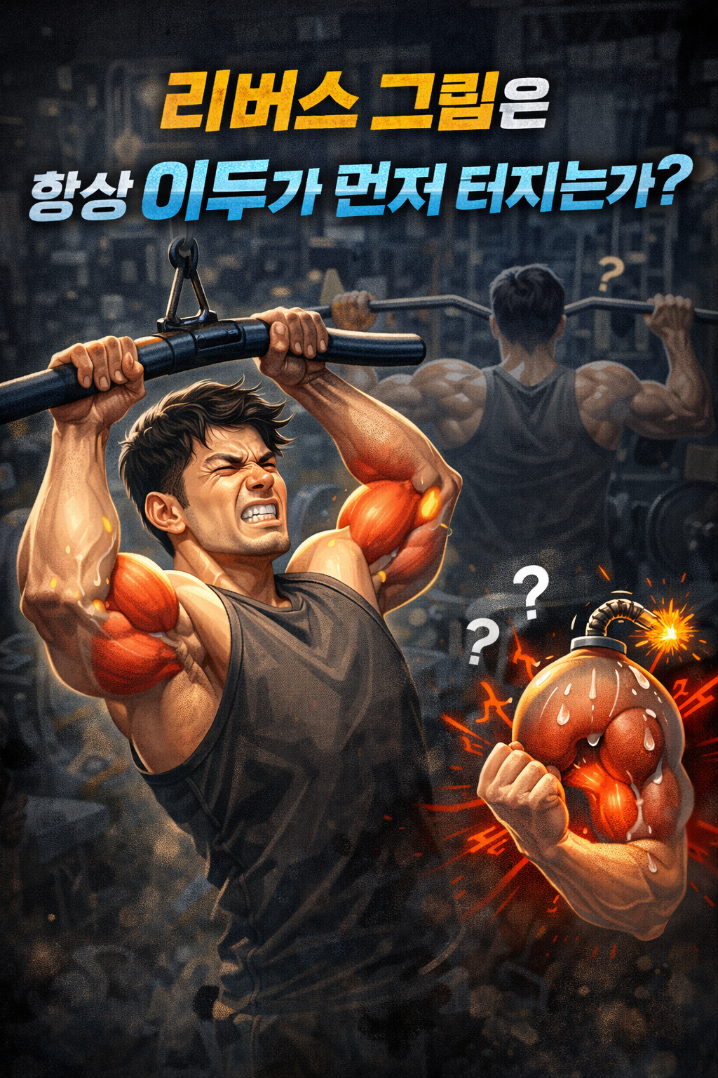 왜 리버스 그립은 항상 이두가 먼저 터지는가