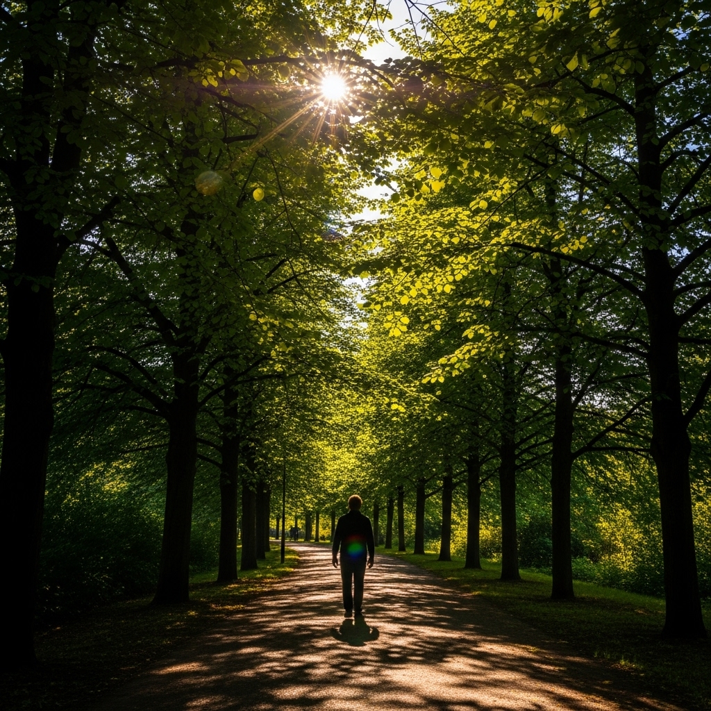 비타민 D를 채우는 햇빛 산책