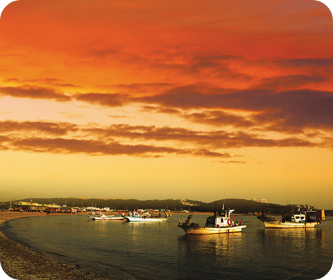 영종도 왕산 해수욕장 새해 일출 해돋이 명소/출처:신공항하이웨이