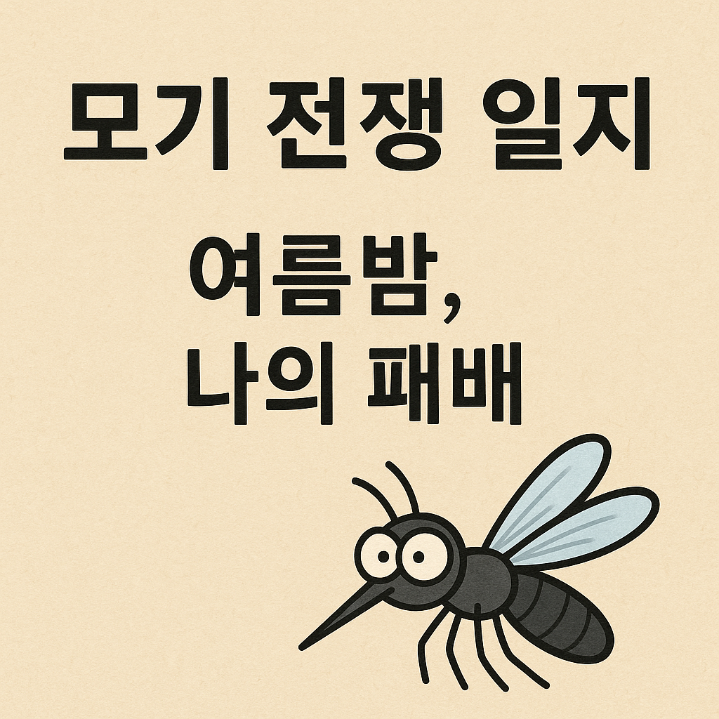[유머] 모기 전쟁