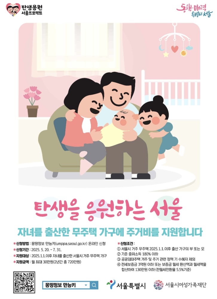 서울 주거비 지원