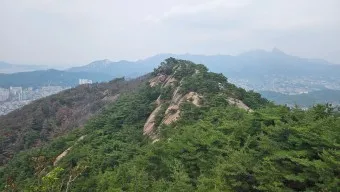 인왕산 등산코스 둘레길 숲속쉼터 기차바위 지도_6