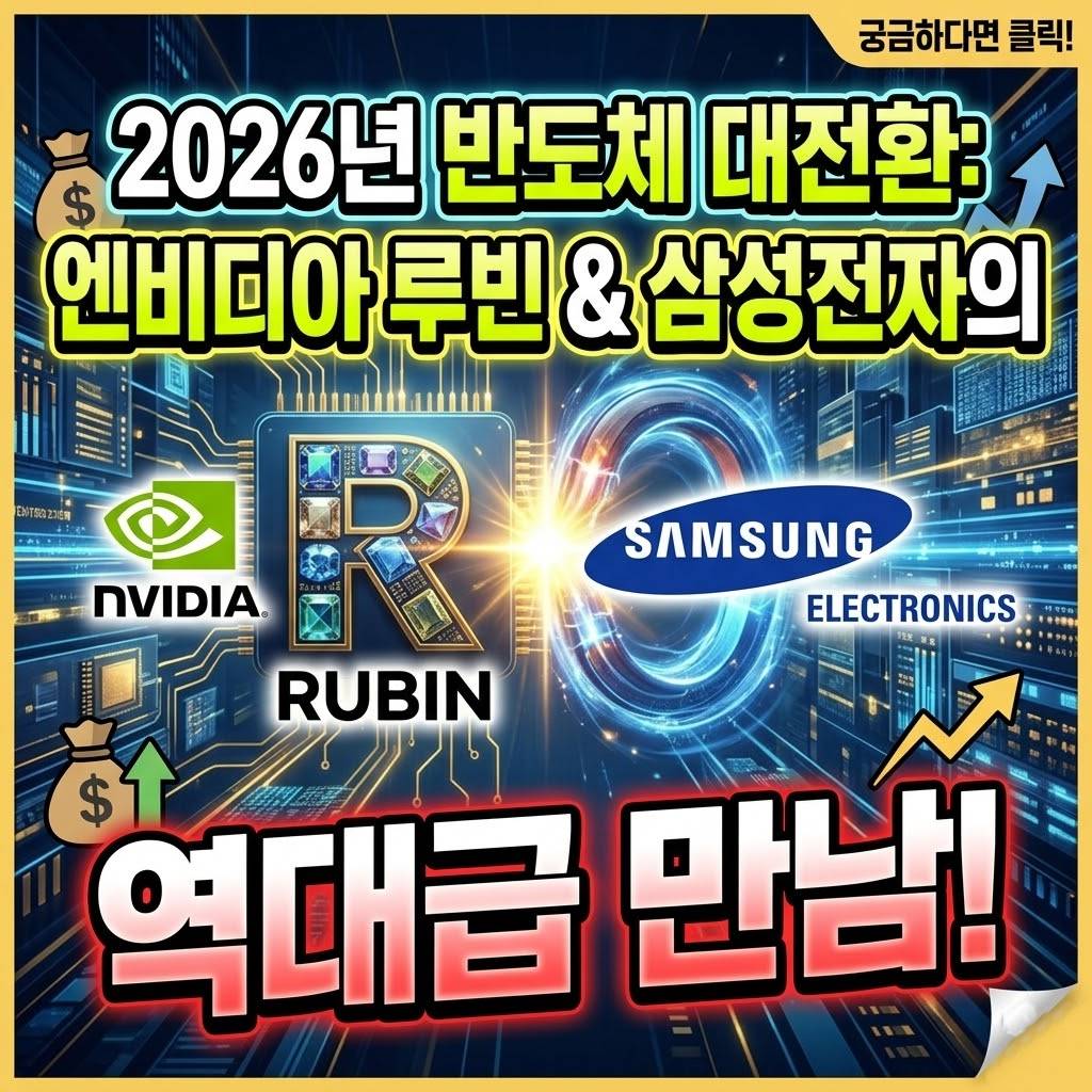2026년 반도체 대전환: 엔비디아 루빈과 삼성전자의 역대급 만남