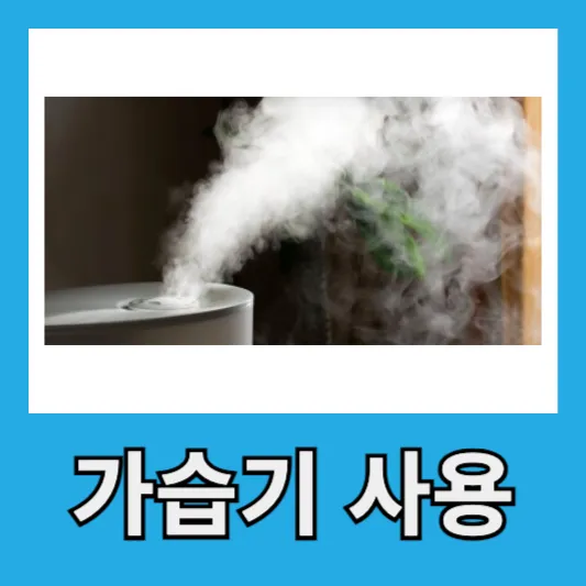 2. 가습기 사용