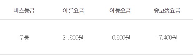 아산 온양 인천공항 리무진 버스 시간표 요금 예약 방법