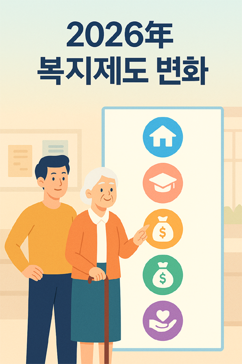 2026년 복지제도 변화 이미지