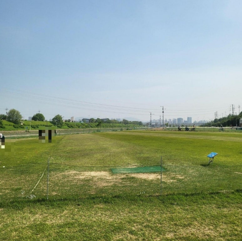 구리 인창 파크 골프장 전경