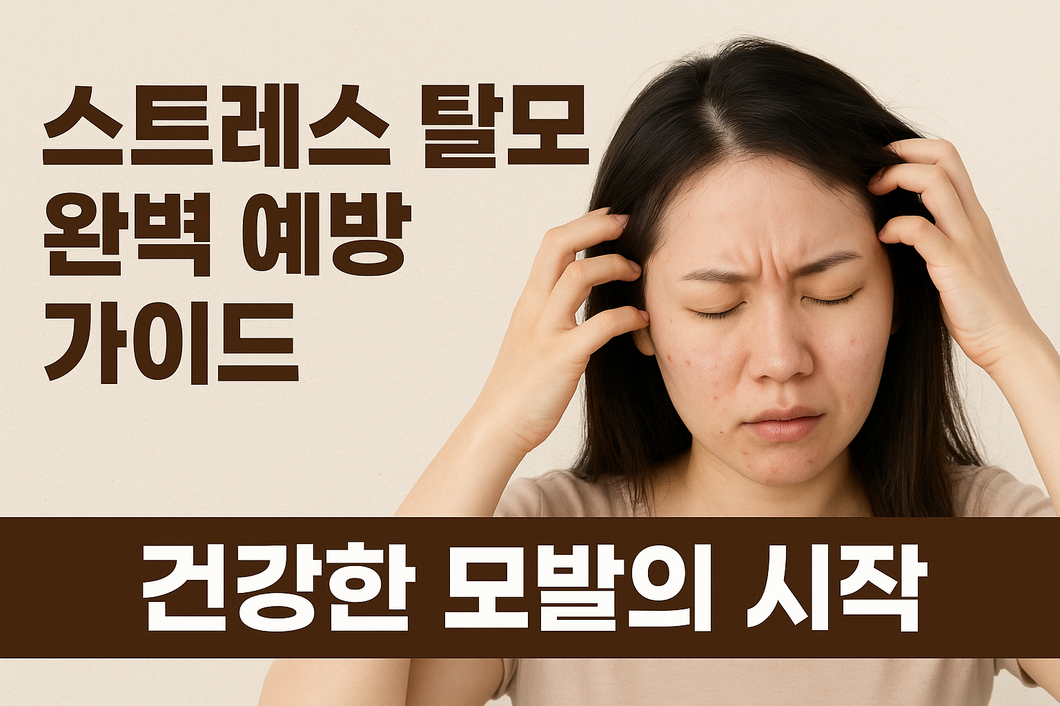 스트레스 탈모 완벽 예방 가이드