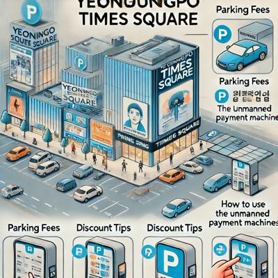 영등포 타임스퀘어 주차 정보: 요금, 할인 팁, 무인정산기 사용법