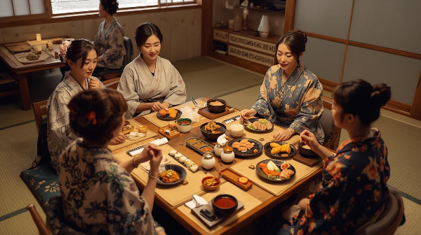 동서양 테이블 매너 중 일본의 테이블 매너 — 절제와 조화의 미학