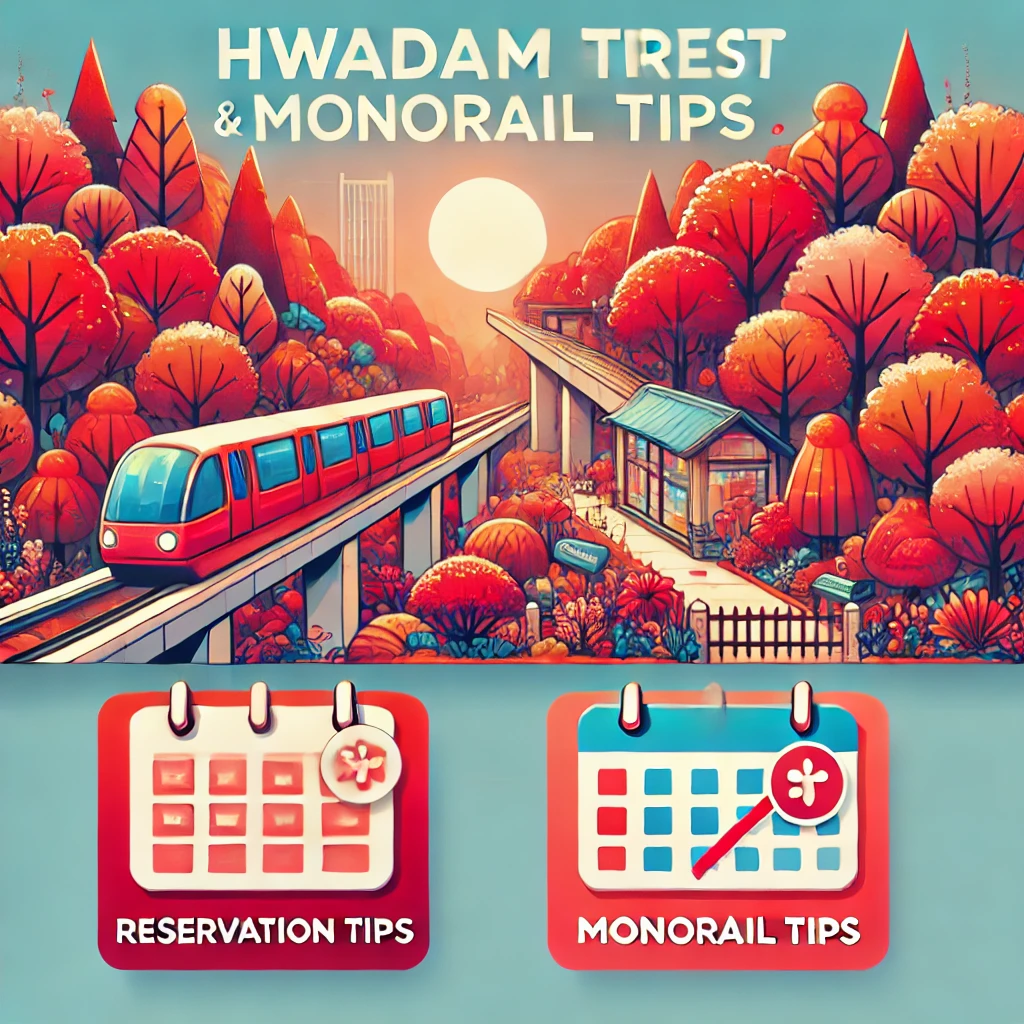 화담숲, 모노레일, 화담채 정보