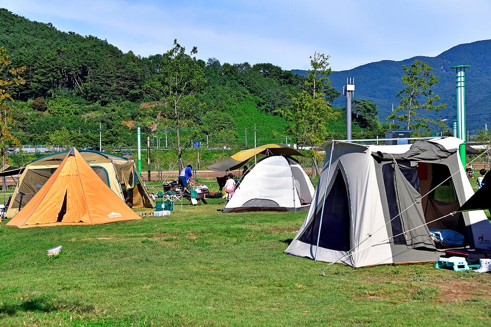 경남 황산공원 캠핑장 소개