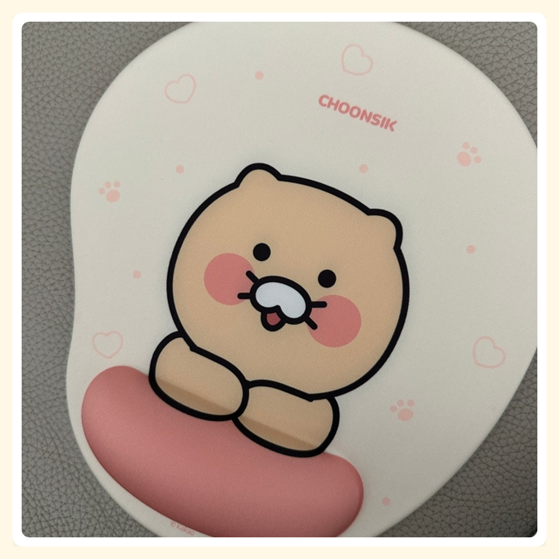 카카오프렌즈 쿠션 마우스 패드