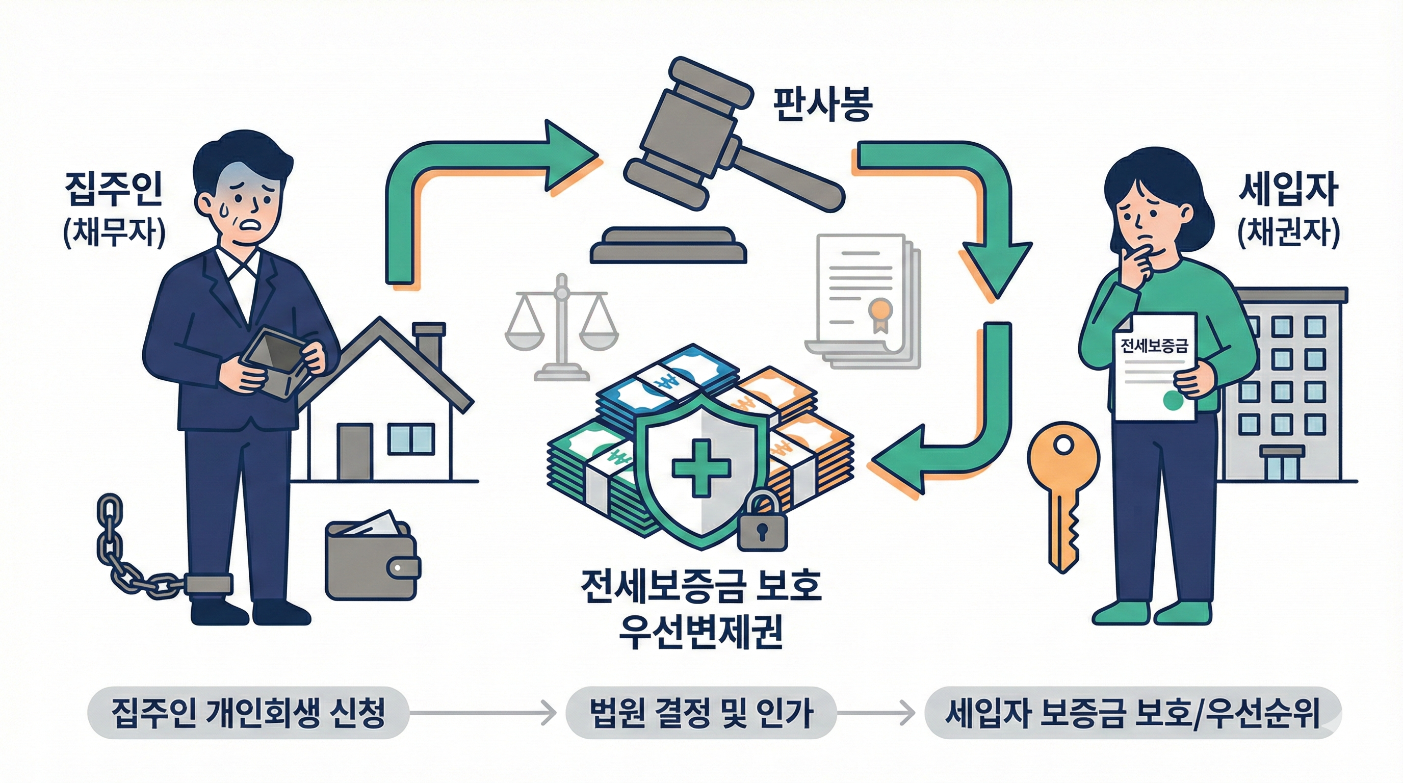 '개인회생'과 내 보증금의 상관관계