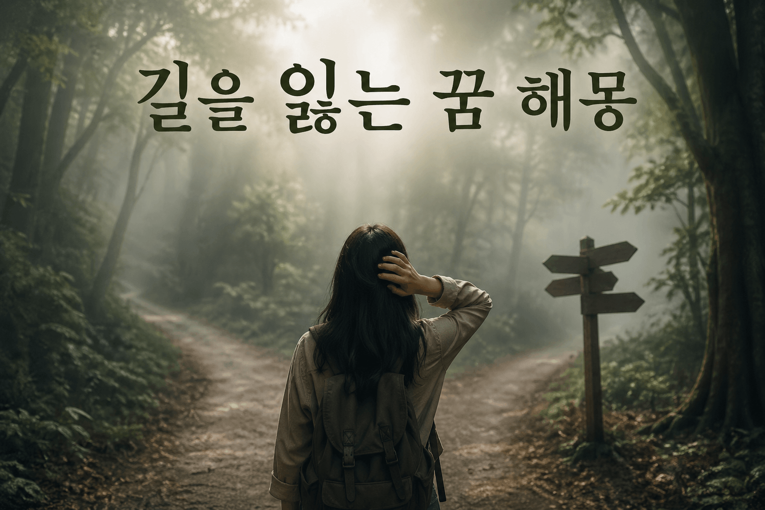 길을 잃는 꿈 해몽 🚧 불안일까, 새로운 시작의 신호일까?