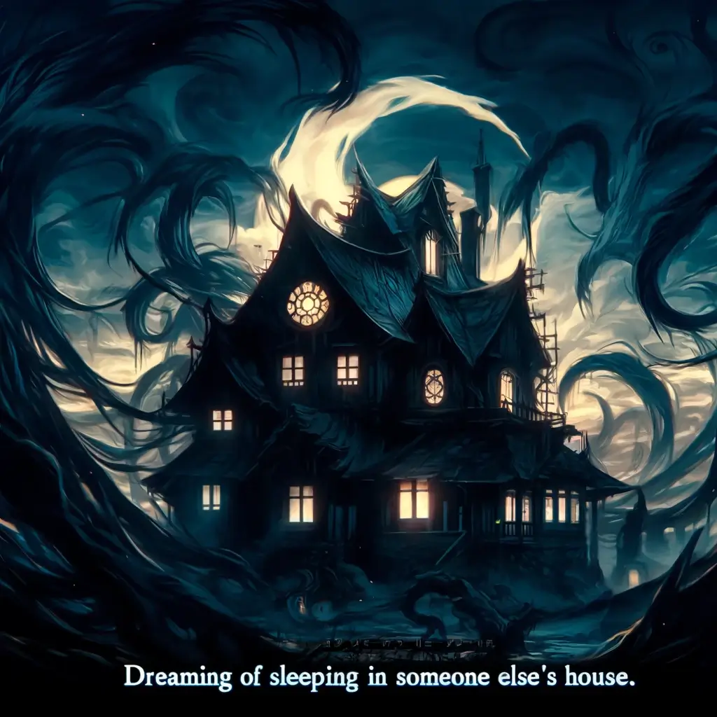 남의 집에서 자는 꿈 해몽