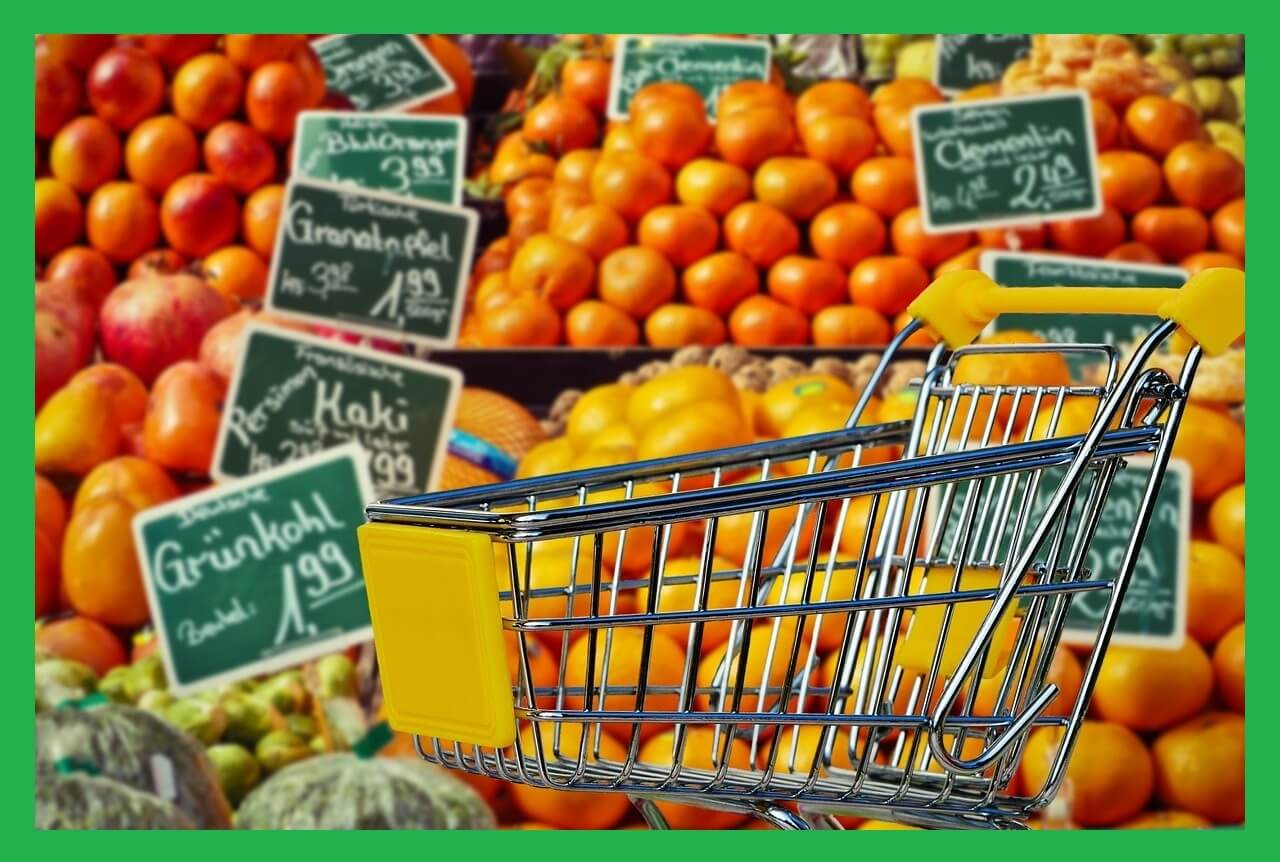 마트-과일매대-카트