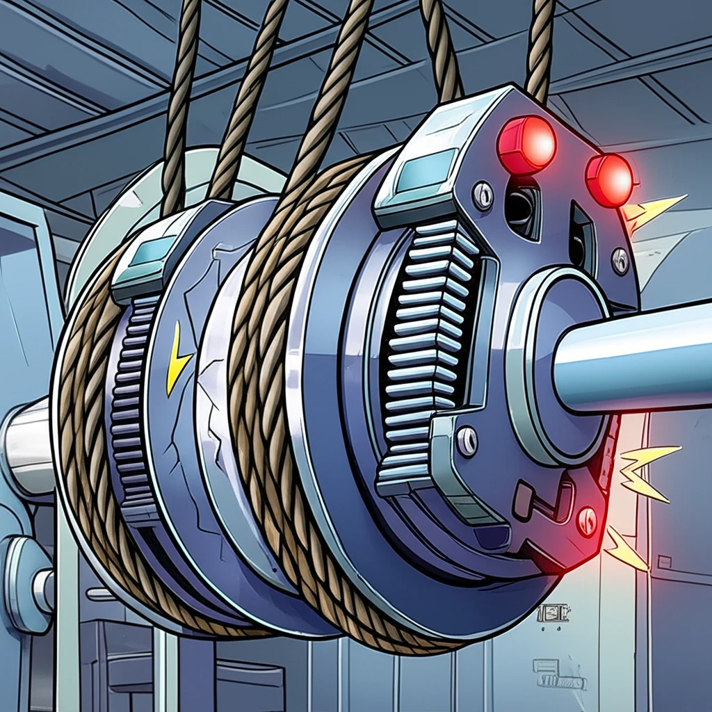 권상기 마찰 전동 원리와 기어리스 기..