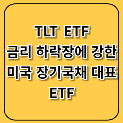 TLT ETF, 금리 하락장에 강한 미국 장기국채 대표 ETF