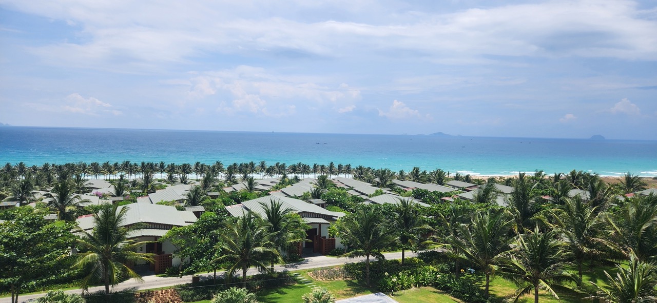 나트랑 모벤픽 리조트 테라스 풍경