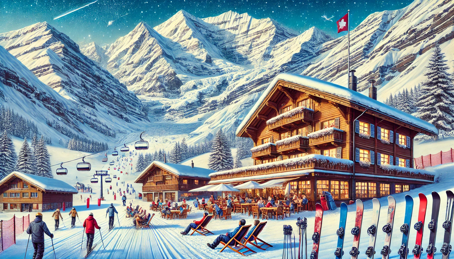 스위스 융프라우 스키장