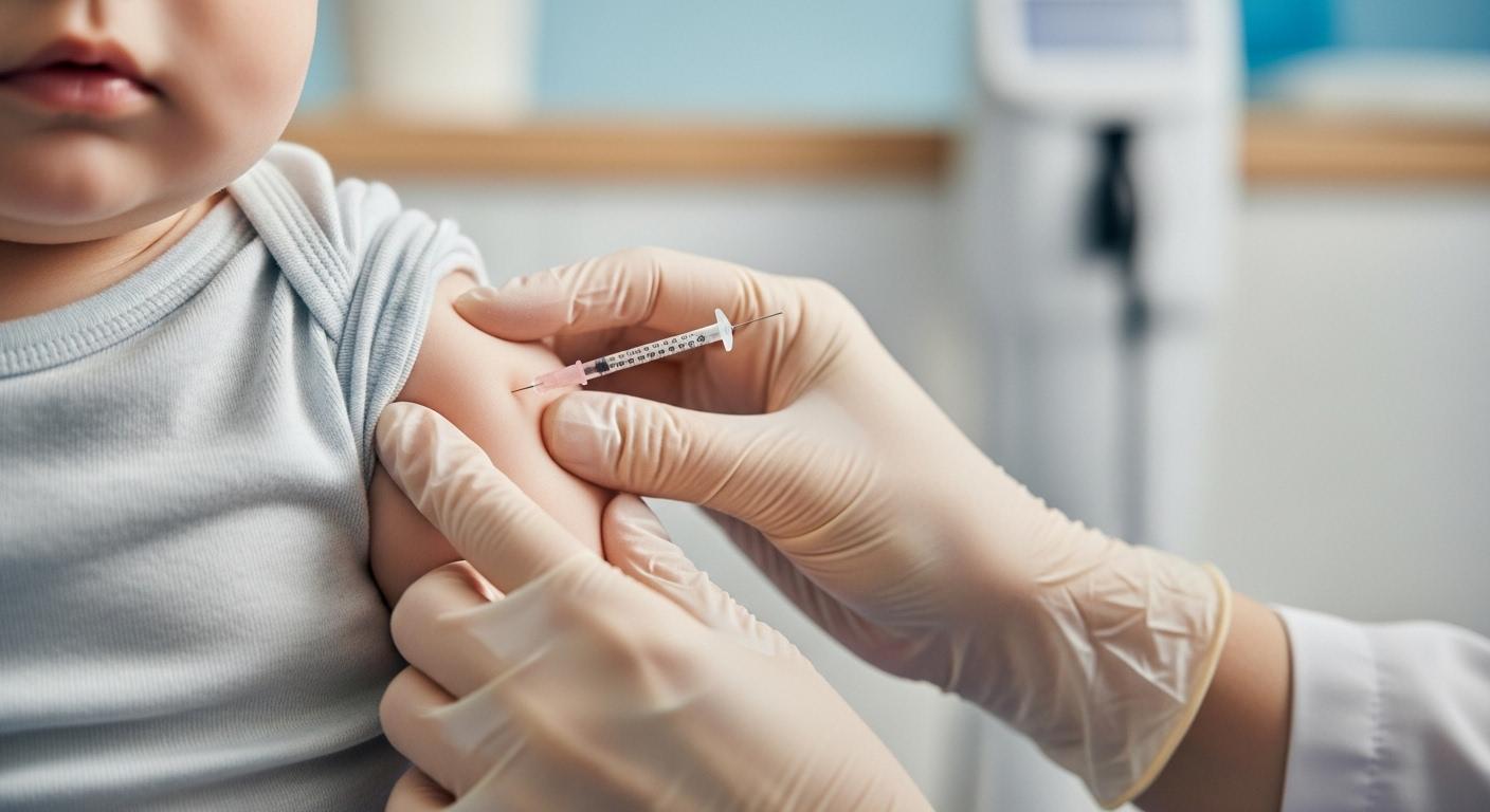 아기 예방접종 열날때