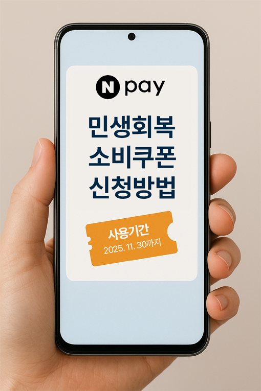 네이버페이 민생회복 소비쿠폰 사용