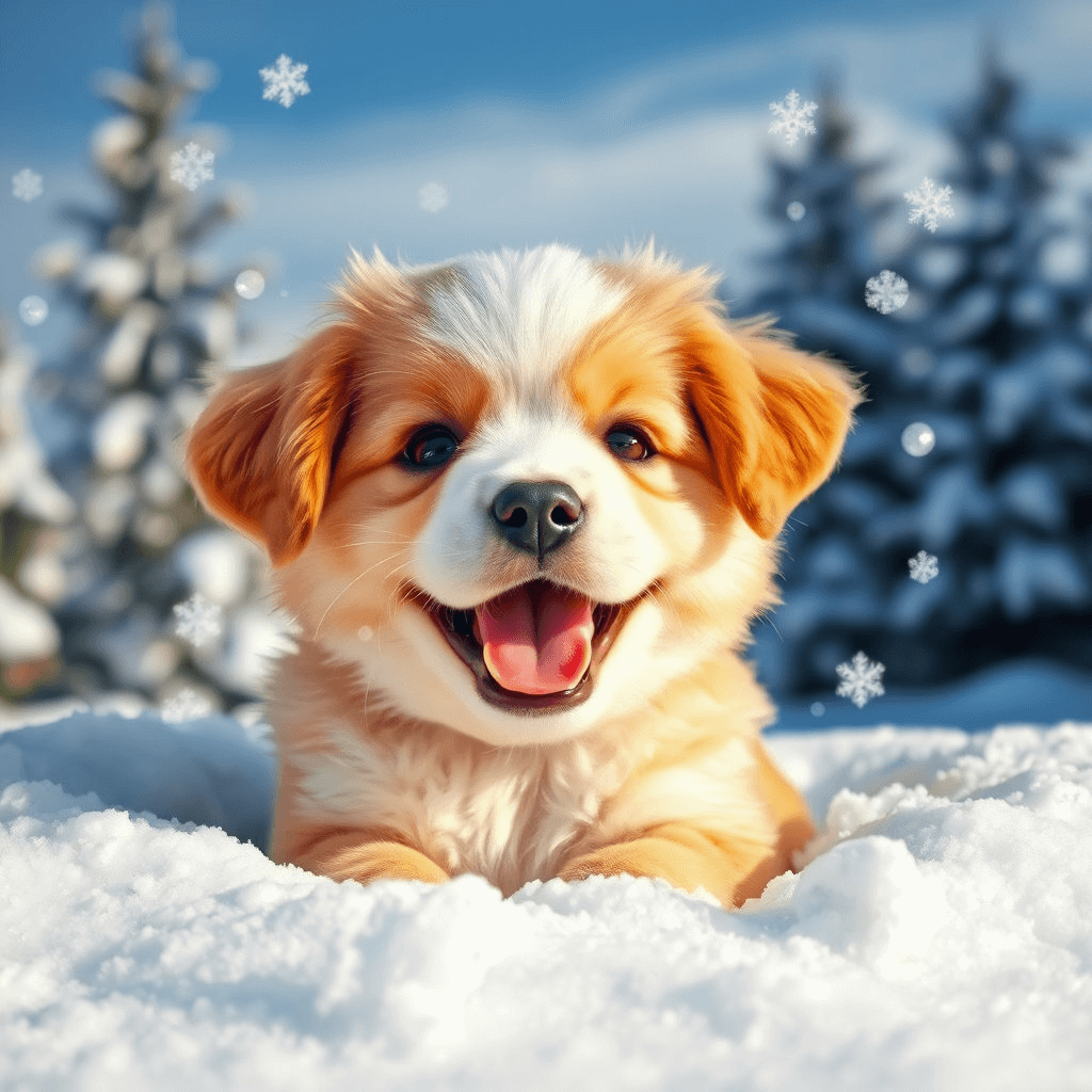 강아지가 웃는 꿈 해몽