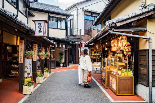 일본온천여행 마을 