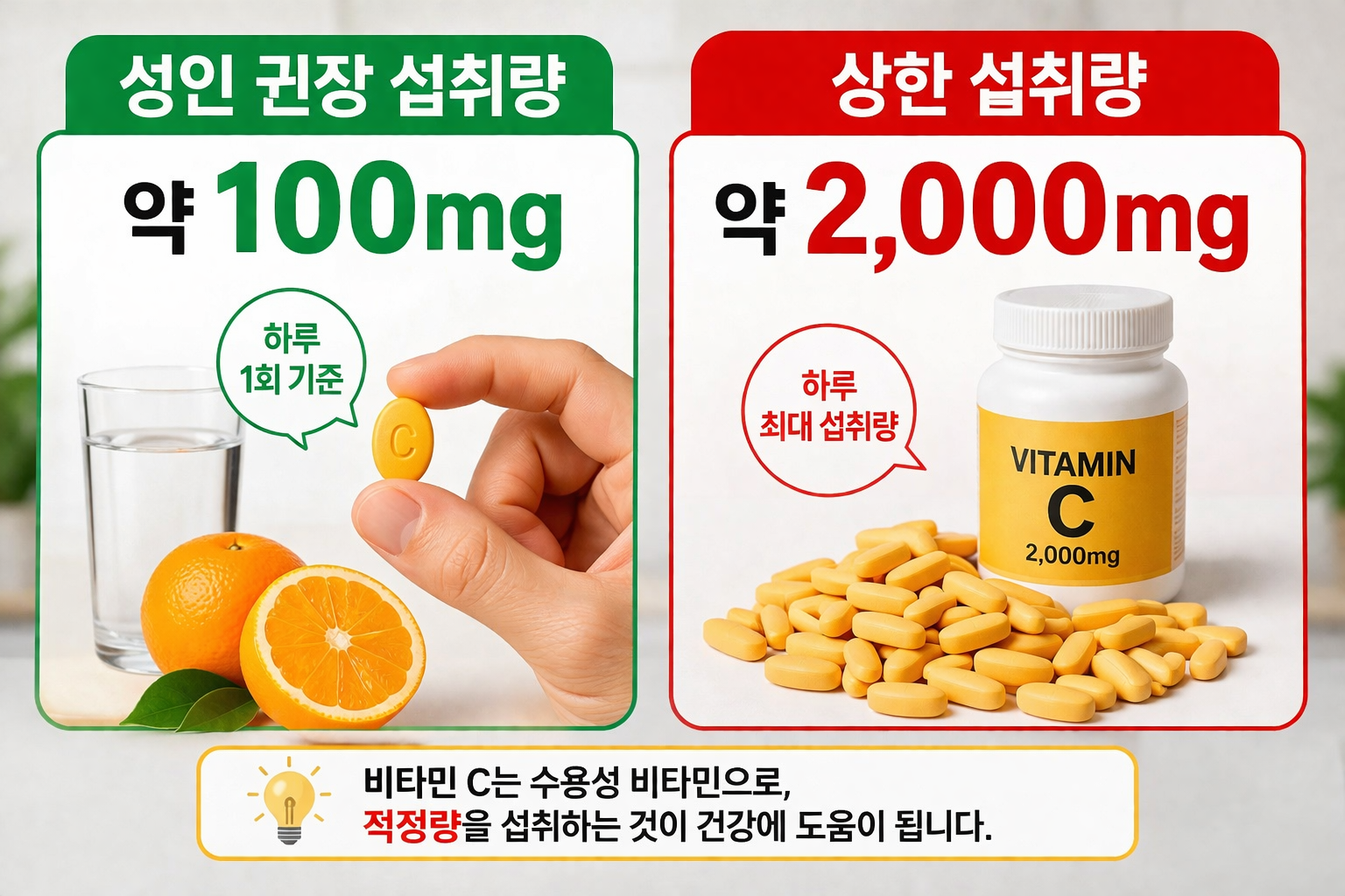 비타민 C 권장 섭취량