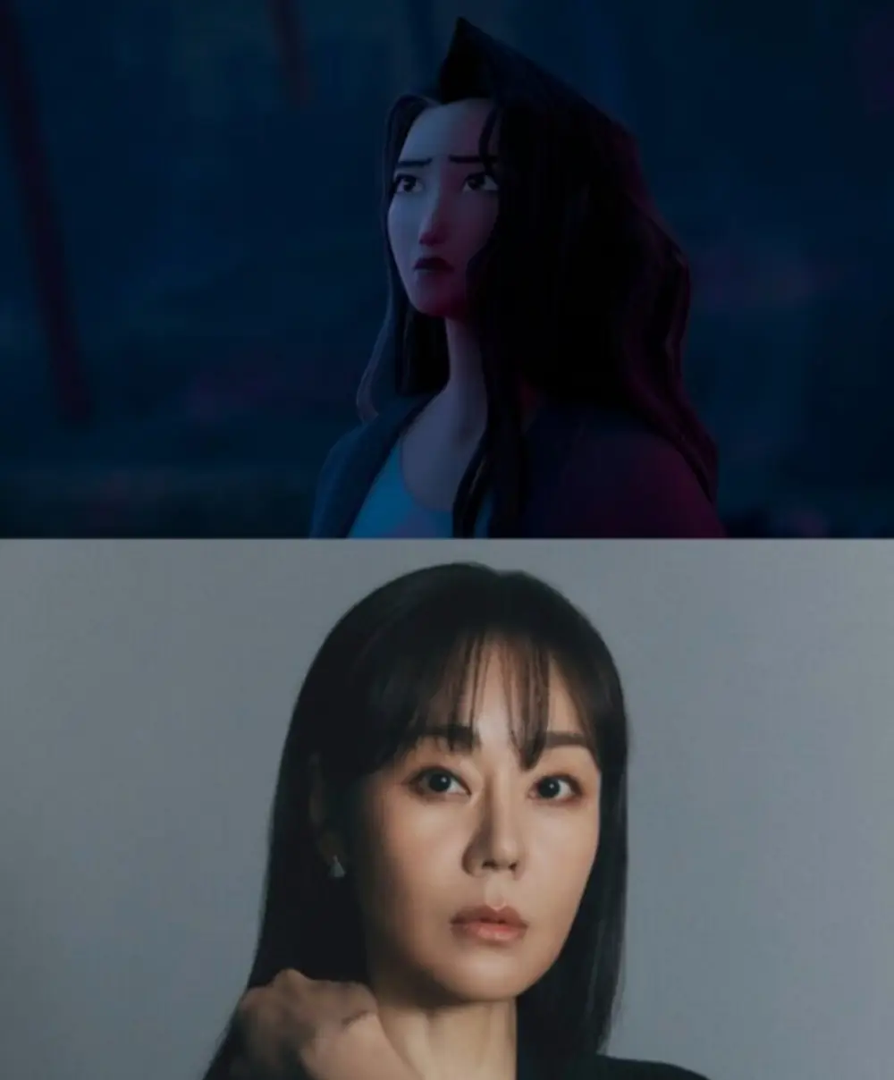 셀린 역할을 맡은 김윤진