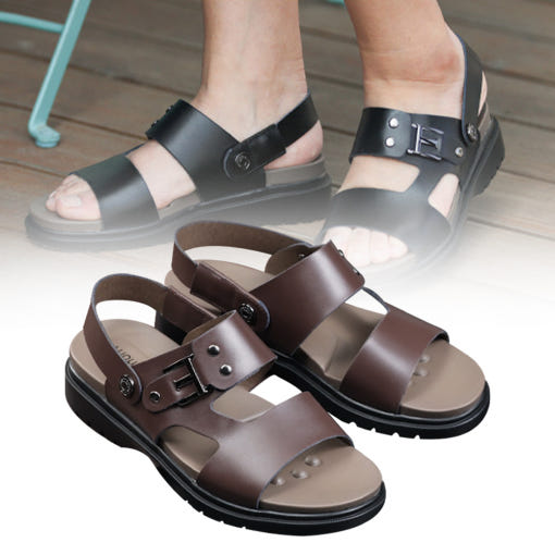 쏘르망 일라이트 소가죽 발편한 샌들 인솔 후기