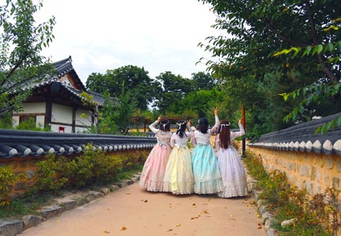 경주 한복 체험