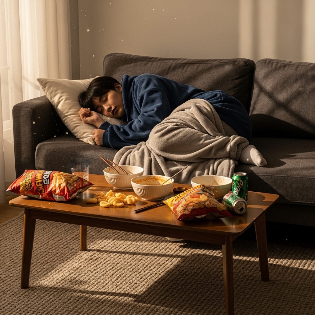 밥 먹고 바로 누우면 정말 혈당이 오를까?