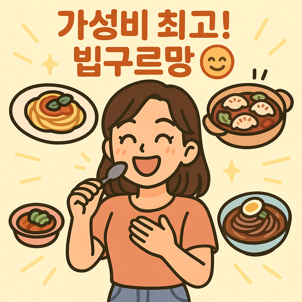 가성비 최고! 빕구르망 😋