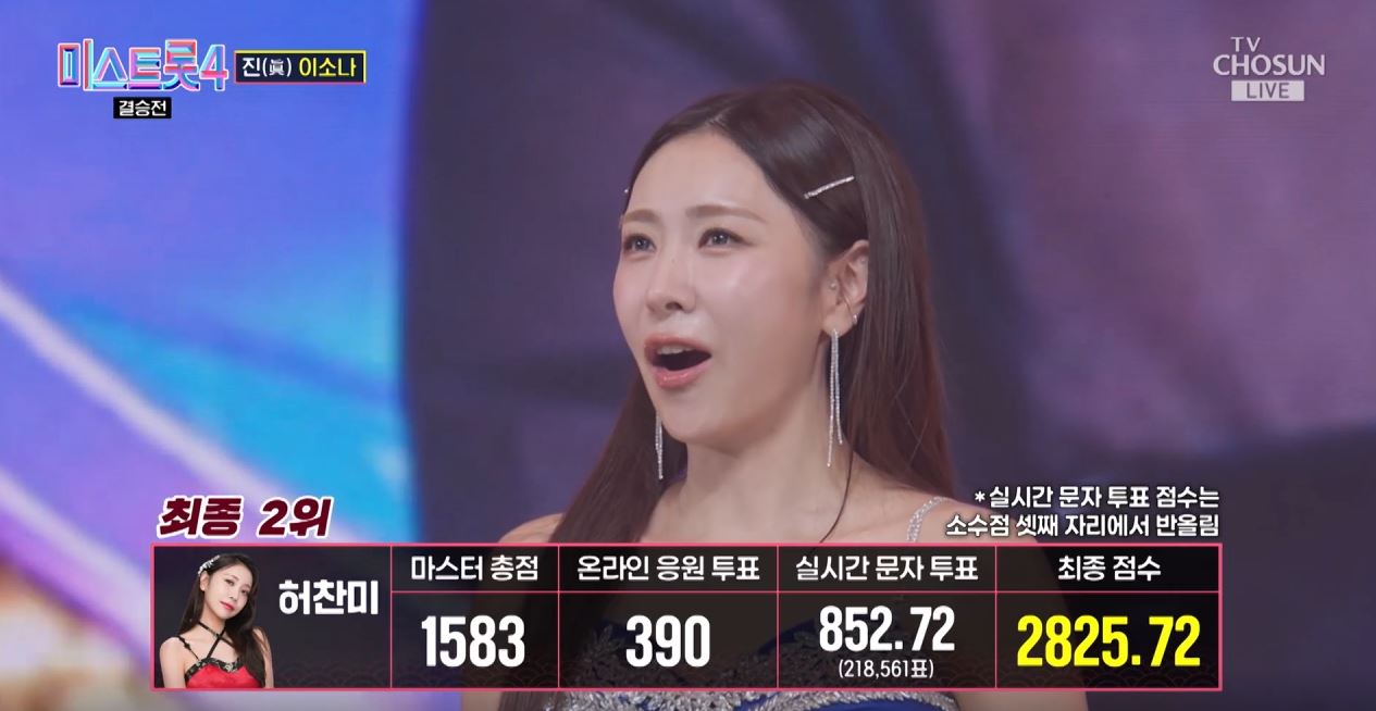 미스트롯4 선 허찬미
