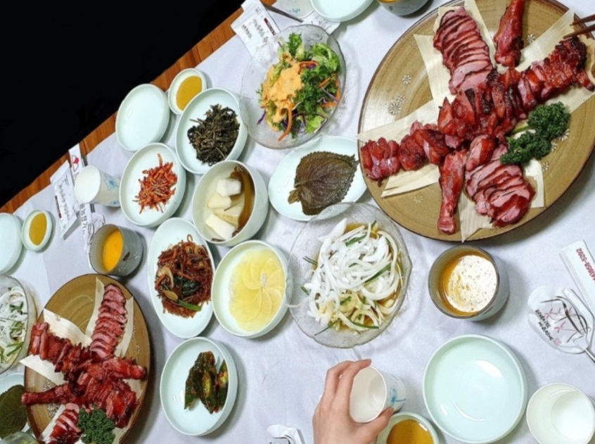 세종-가마솥오리훈제-은용골농장가든