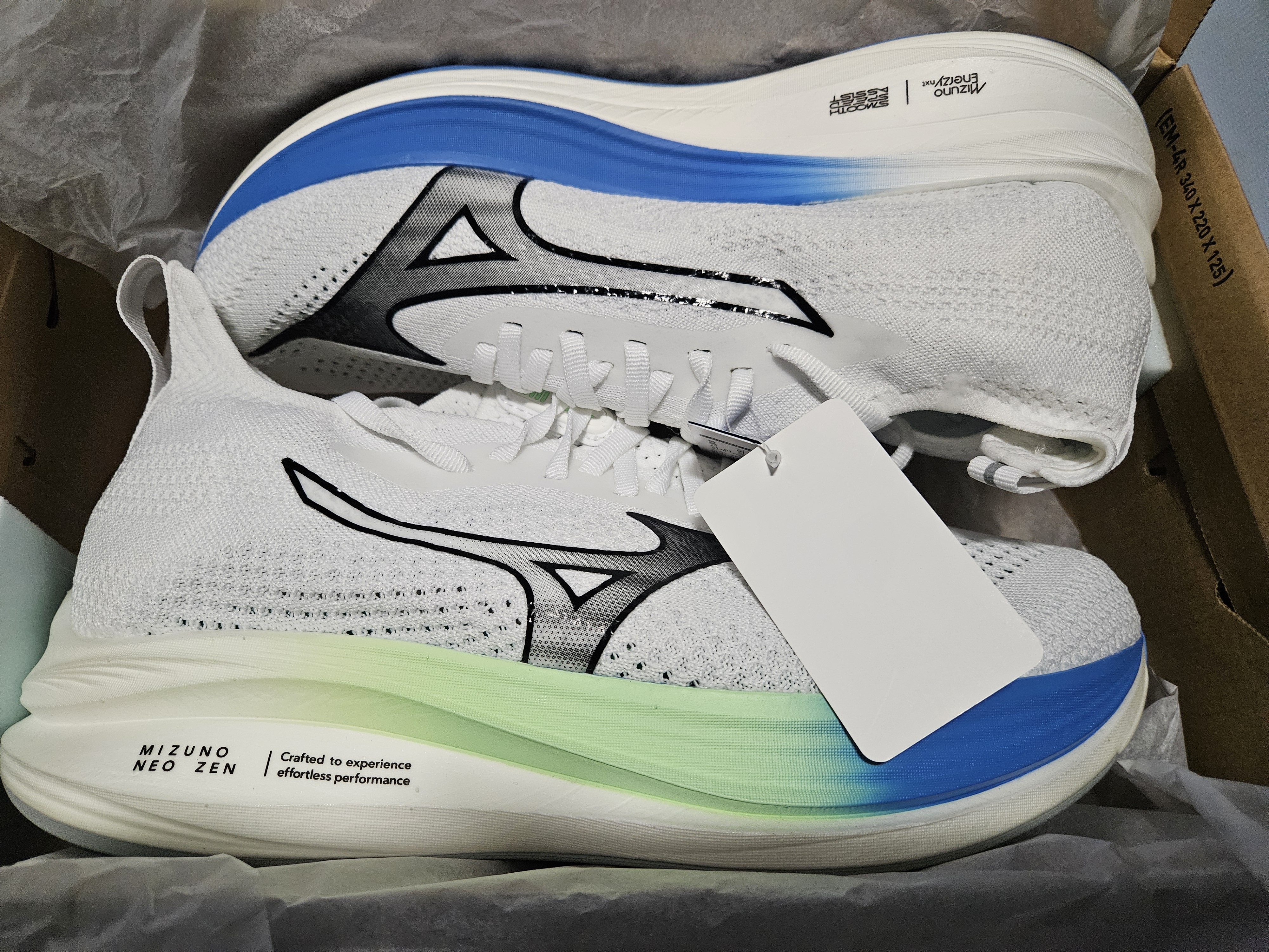 미즈노 네오젠 상품 언박싱