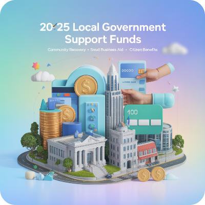 2025년 지자체 지원금(지역 지원금) 이미지