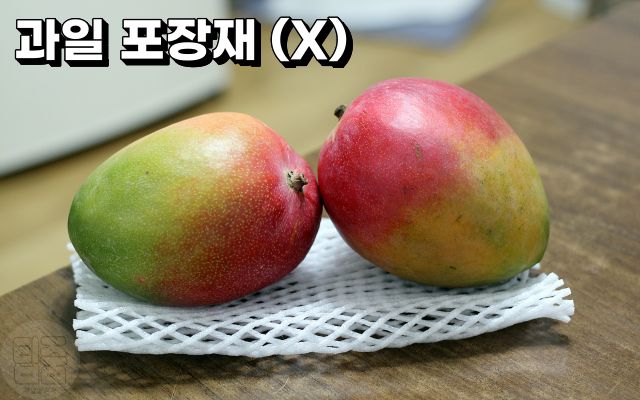 과일 포장재 분리수거, 재활용 불가품목, 팁줌