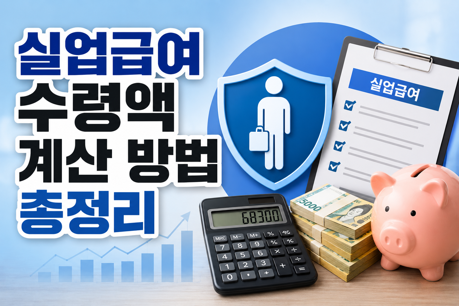 실업급여 수령액 계산 방법 총정리｜평균임금 기준 쉽게 계산하기 관련 사진