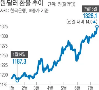 달러 환율 전망 그래프 파악하기_14